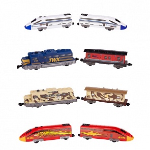 Игровой набор из локомотива с вагоном и 2 комплектами для развития пути (Jakks Pacific, 44734NB)